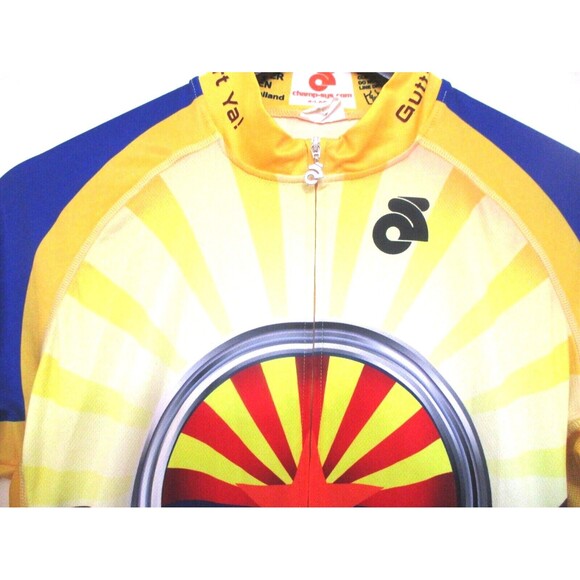 Champ Sys Cycling Jersey Superendo Sz XL Womens Full Zip Bicycle Riding Shirt - Picture 10 of 10
